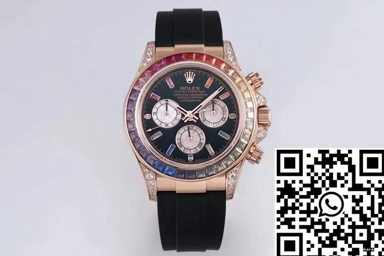 Rolex Rose BL Gold 116595RBOW Daytona Factory 0404